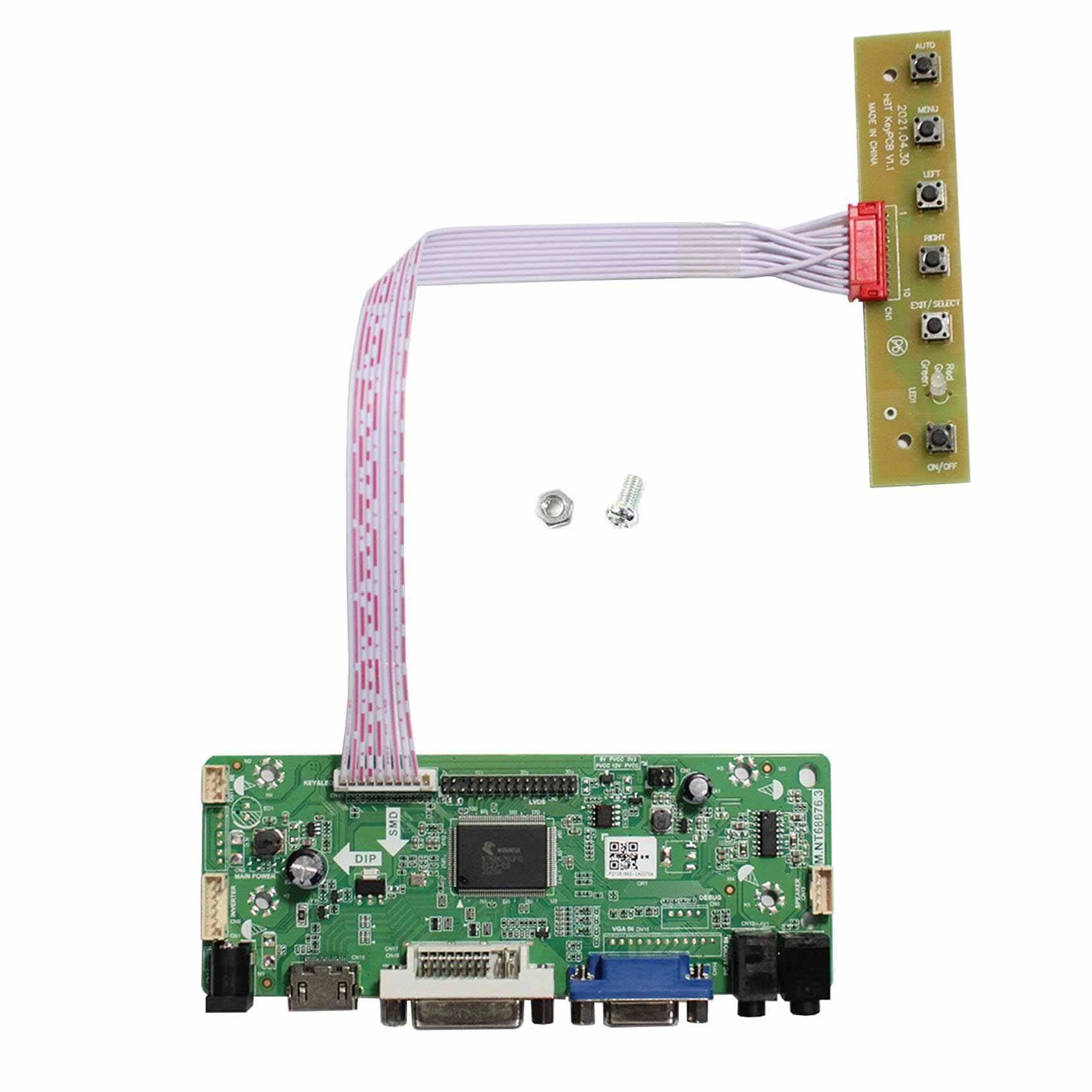 VSDISPLAY HD-MI Audio LVDs Controller Board - M170ETN01.1 17 Inches 1280 x 1024
