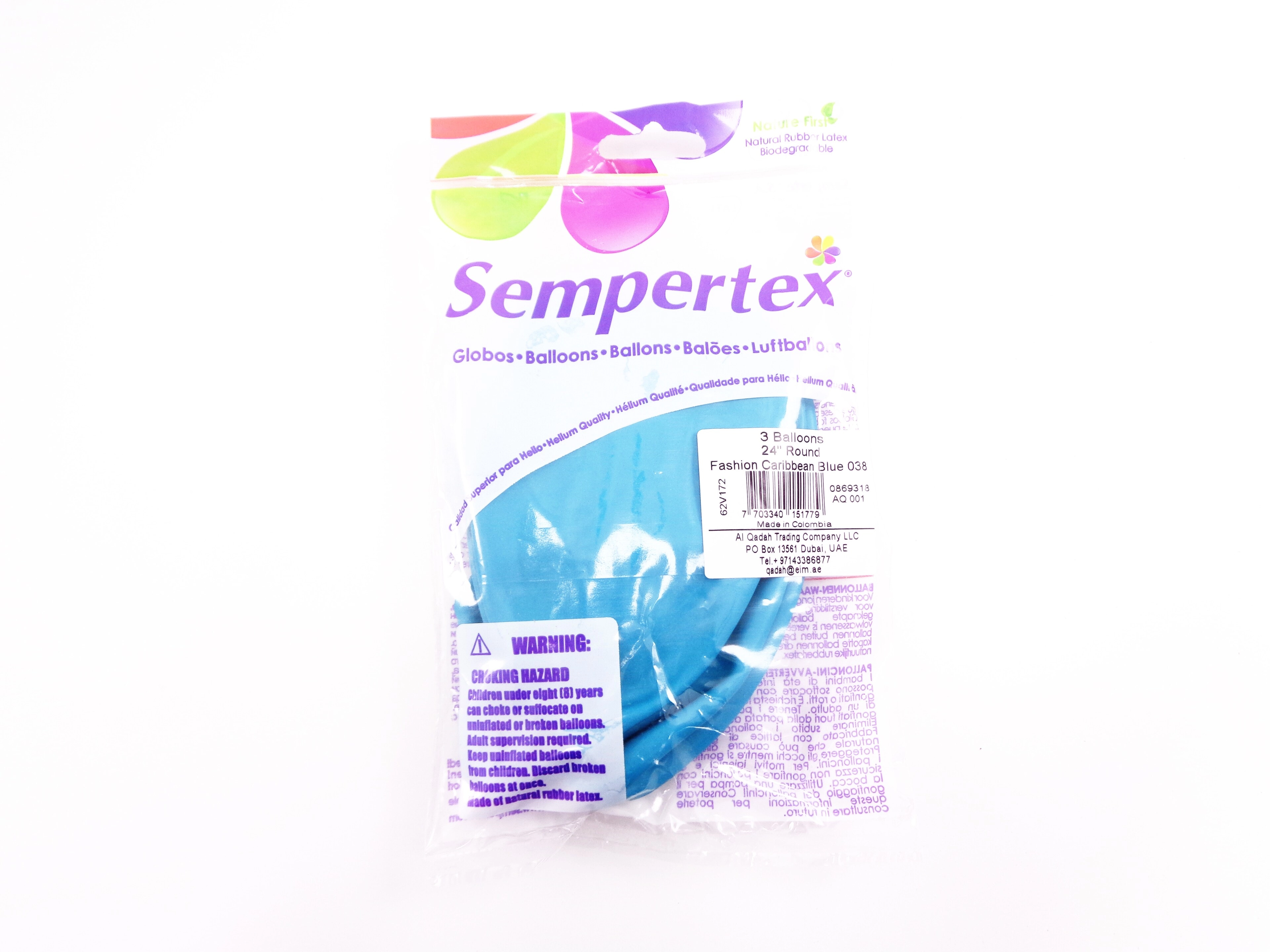 Latex Balloons - 100g Caribbean Blue