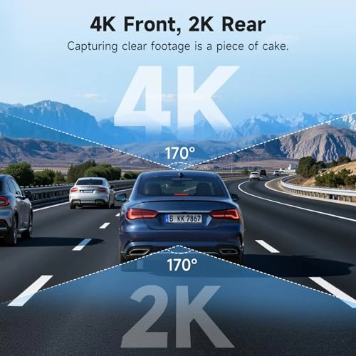 Dash Cam - 4K 2K 30 fps