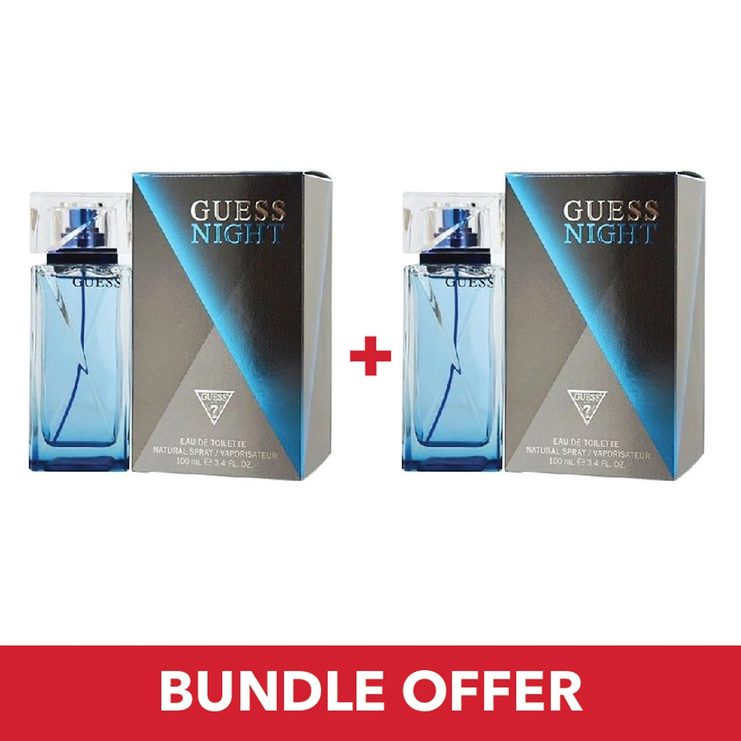 GUESS Night - Eau de Toilette 100ml Bundle
