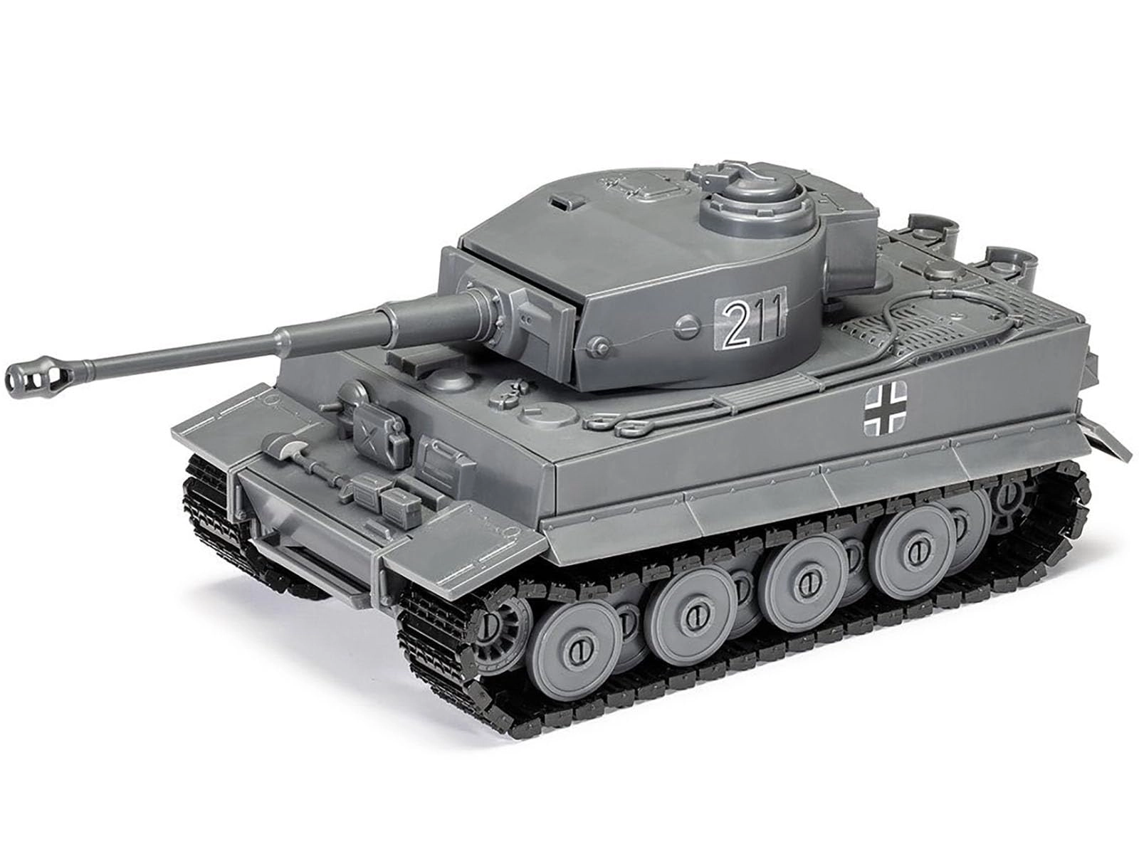 Airfix Quickbuild Tiger I Model Kit (J6041) - Snap Together 1:35