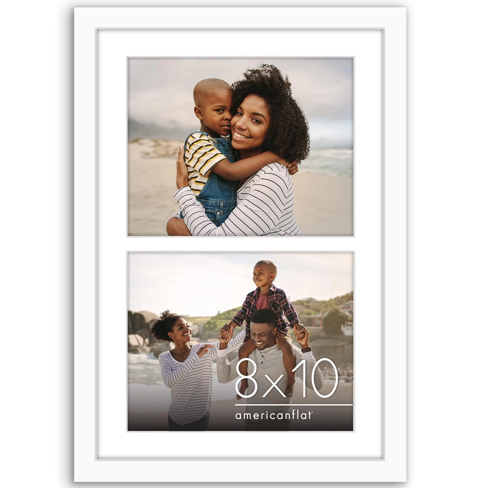 Americanflat Collage Picture Frame - 12X18 Two 8x10 Photos