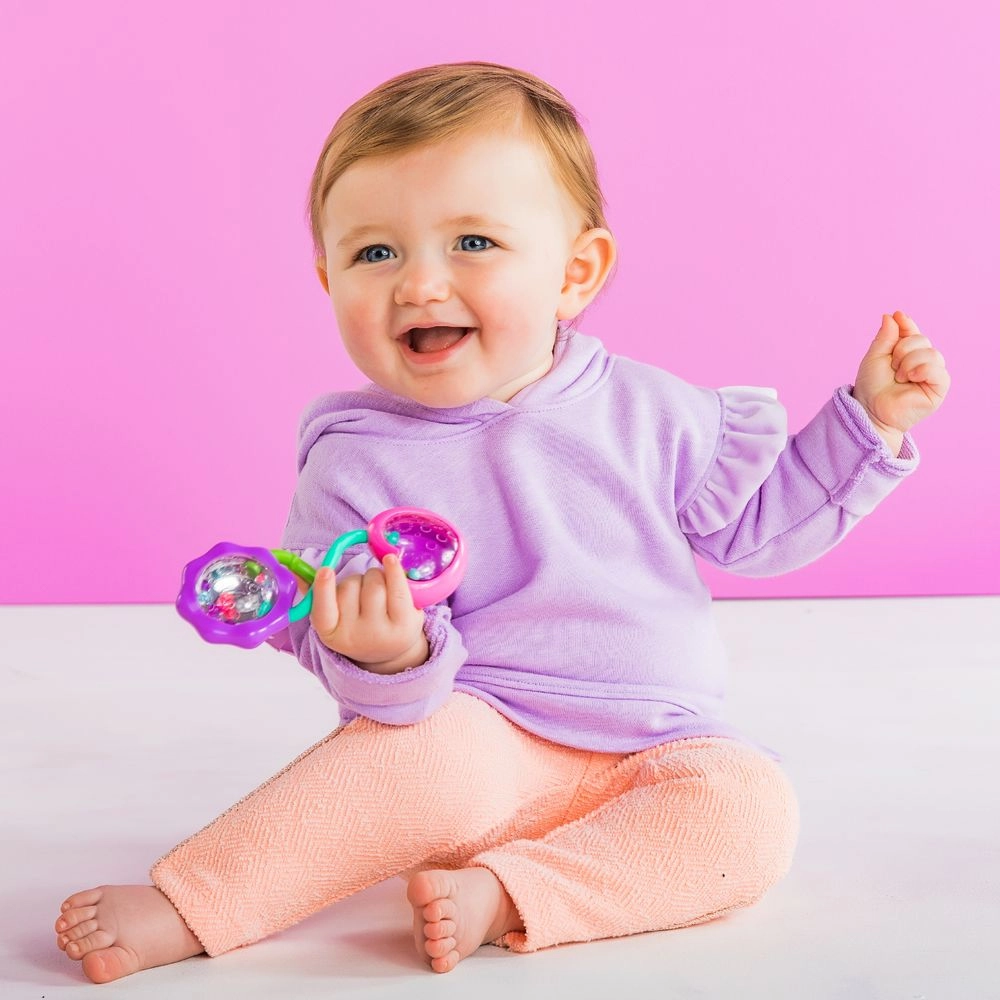 Rattle & Shake Barbell Toy - 3 months