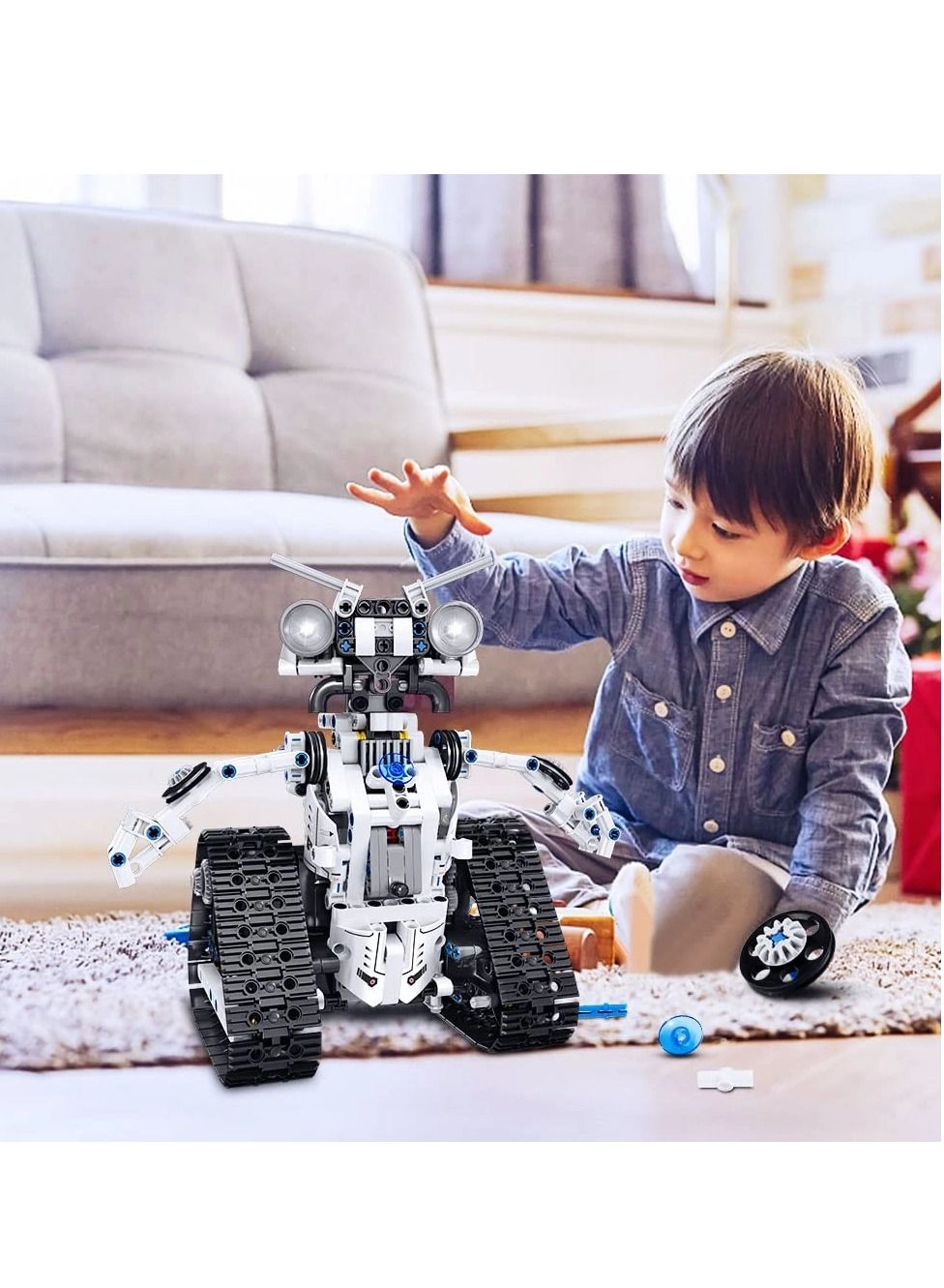 3-in-1 Transformable Electric Robot - Bluetooth Remote Control STEM Educational Toy
