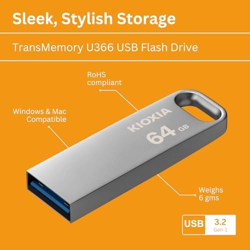 Transmemory U366 - USB 3.2 Gen 1 Type-A 64GB