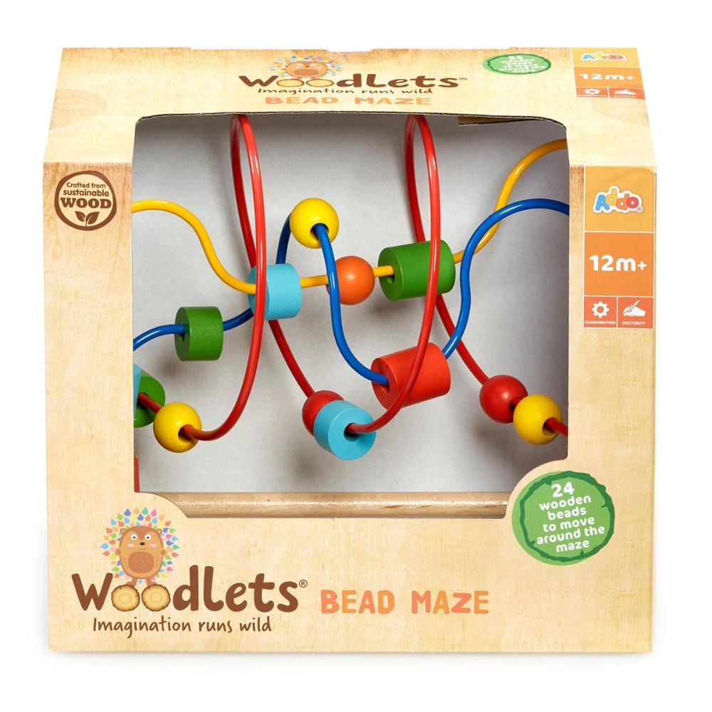 Woodlets Bead Maze - 1+