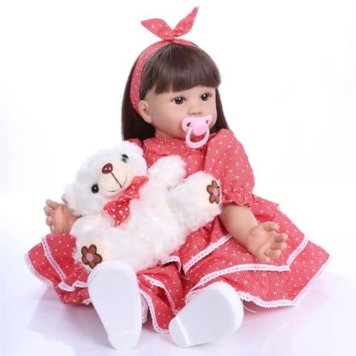Reborn Baby Doll - 22 Inches / 55 cm Silicone Ages 3+