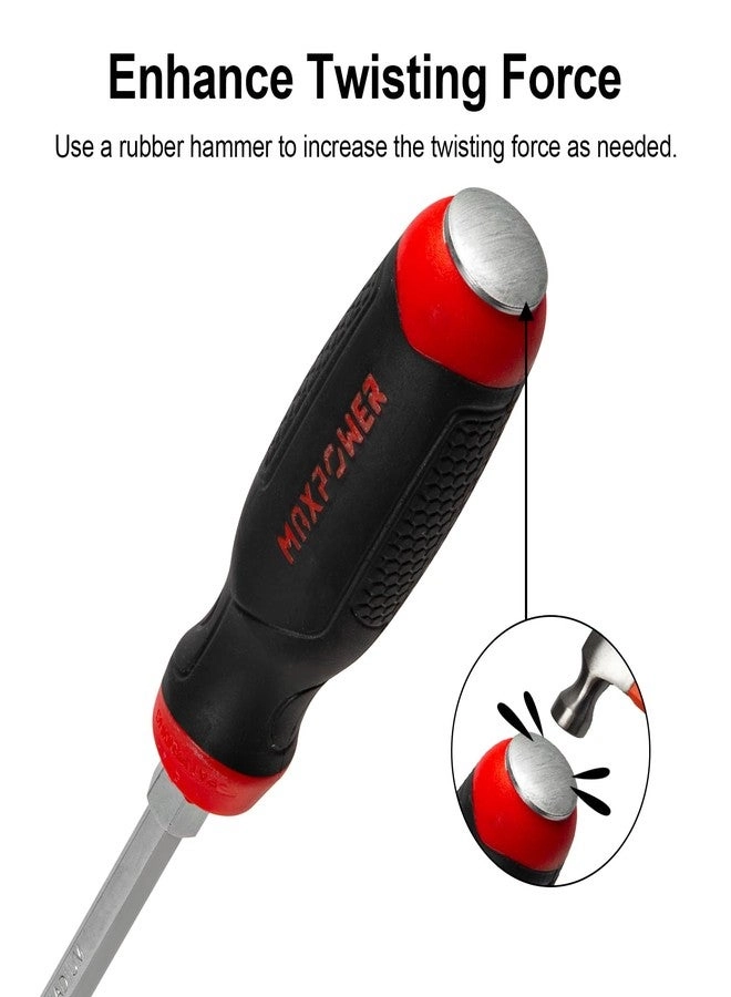 Strike Cap Magnetic Slotted Screwdriver