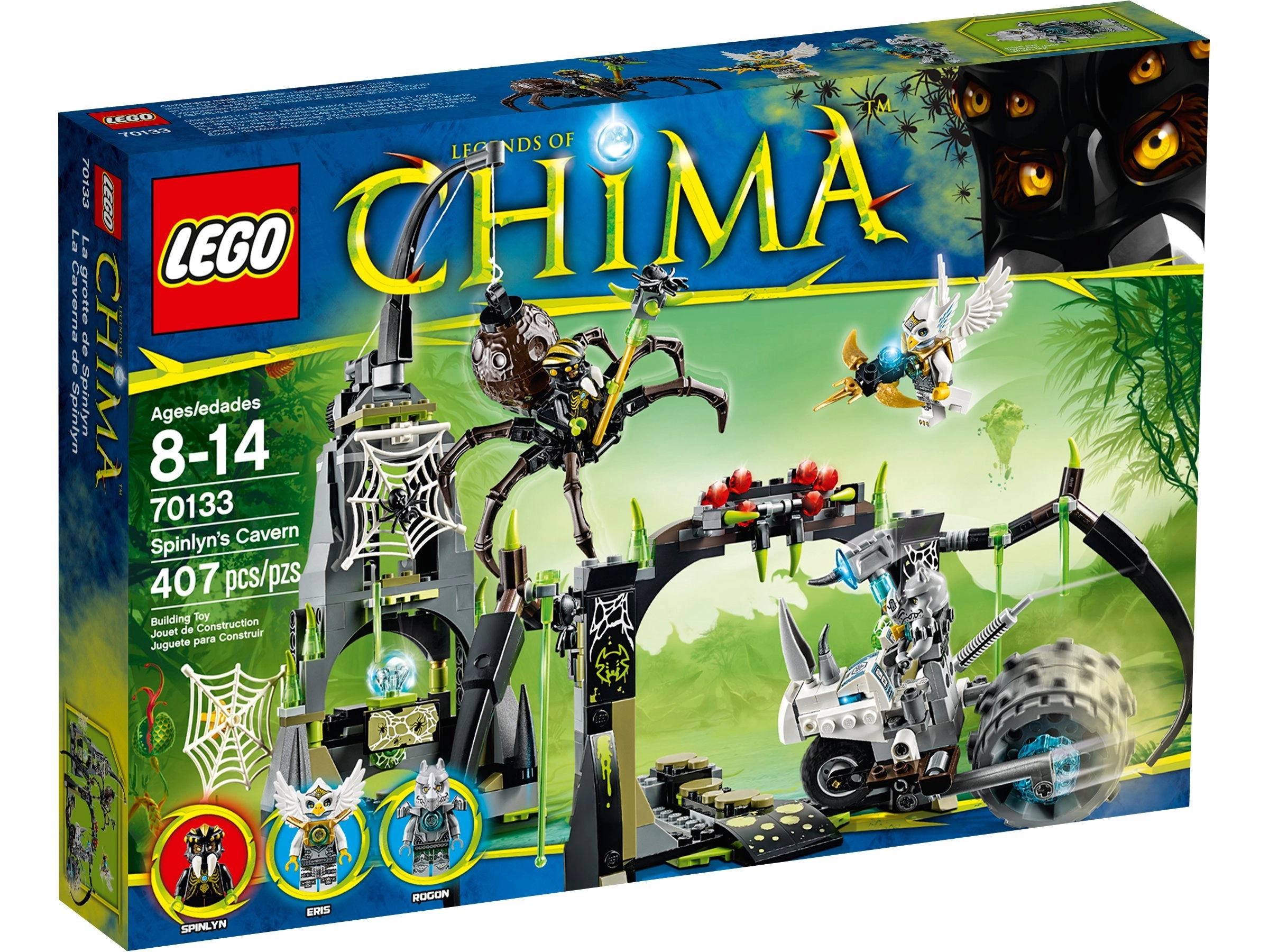 LEGO Legends of Chima Spinlyn's Cave (70133)