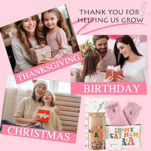 Cat Mom Glass Tumbler