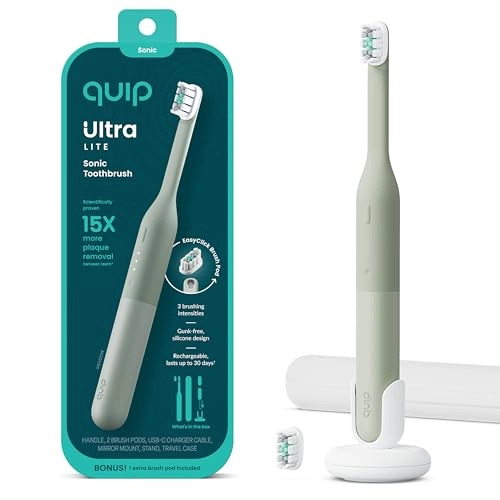 Ultra Next Generation Smart Sonic Toothbrush - 30-Day Battery Life Soft Bristles
