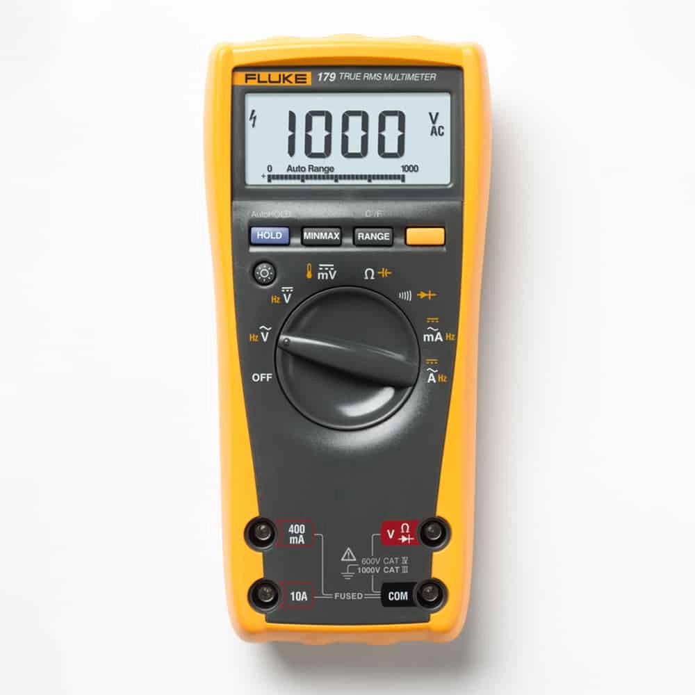 Fluke True RMS Digital Multimeter - CAT IV 600V 10A