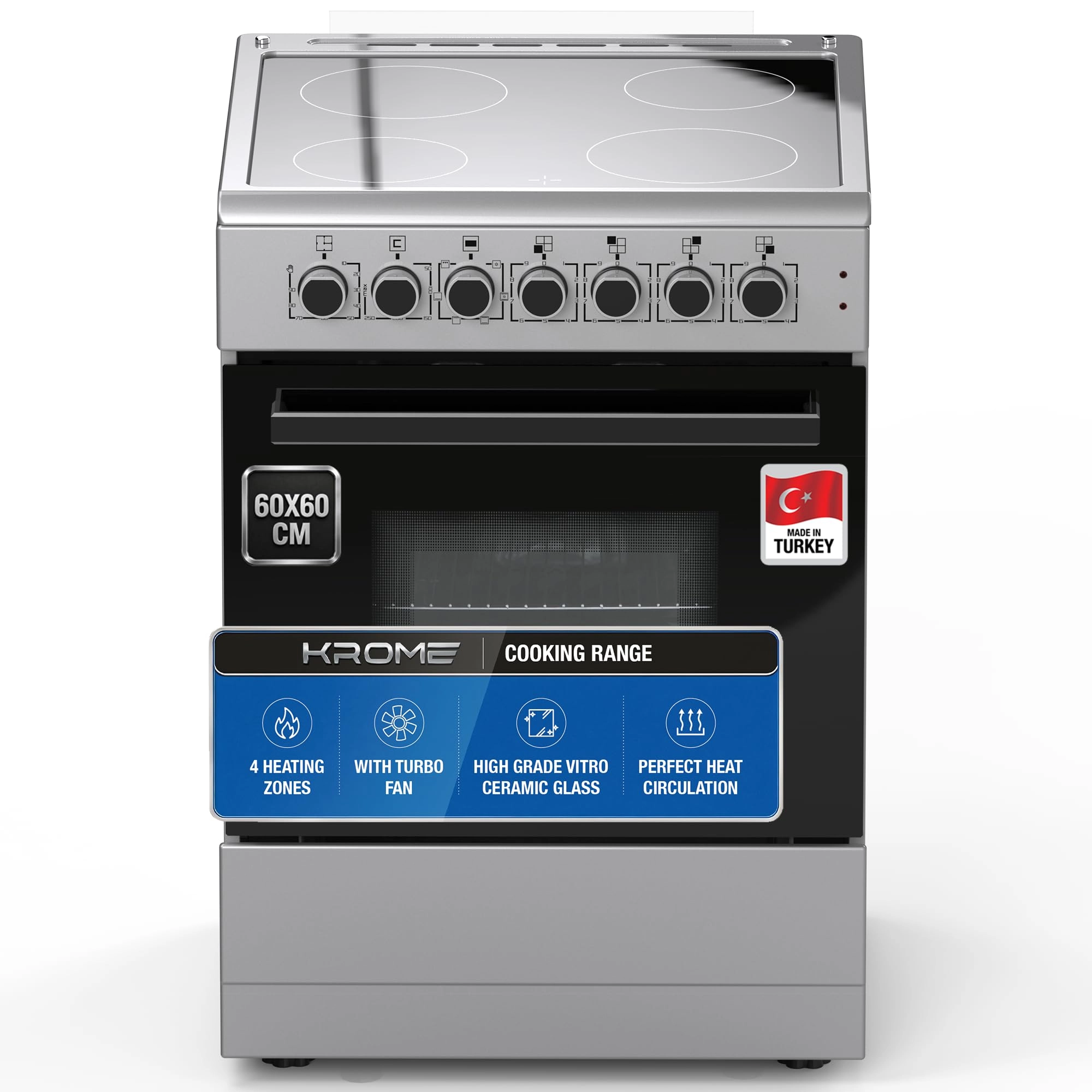 Krome KR-CR9060 GAS Cooker