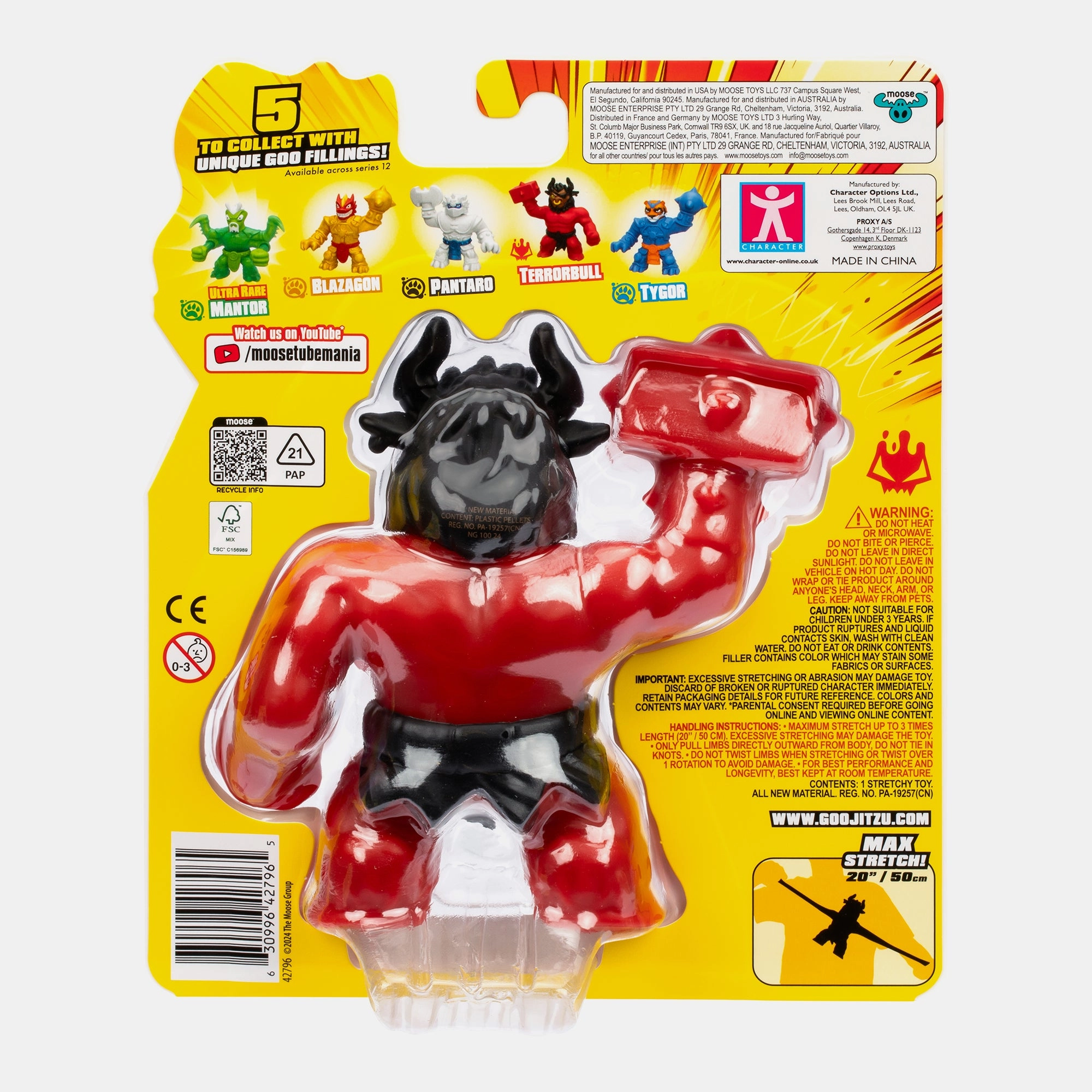 Terrorbull - Goo Jit Zu - 4+ 1 pc