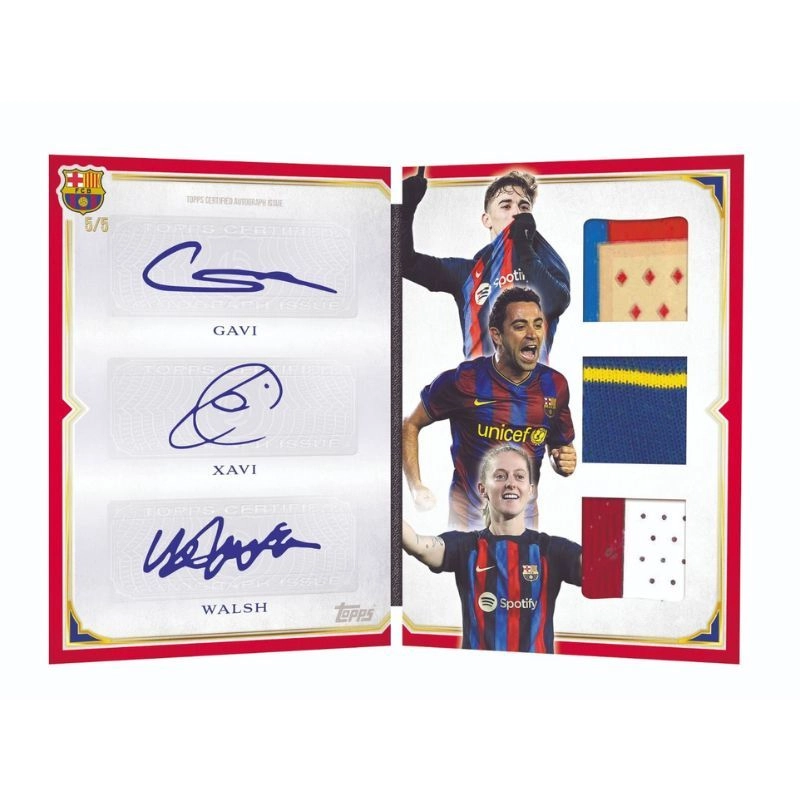 Barcelona 125th Anniversary Hobby Box - 8 packs per box 6 cards per pack