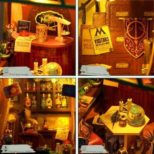 Magic House - 3D Mini Dollhouse Musical Movement