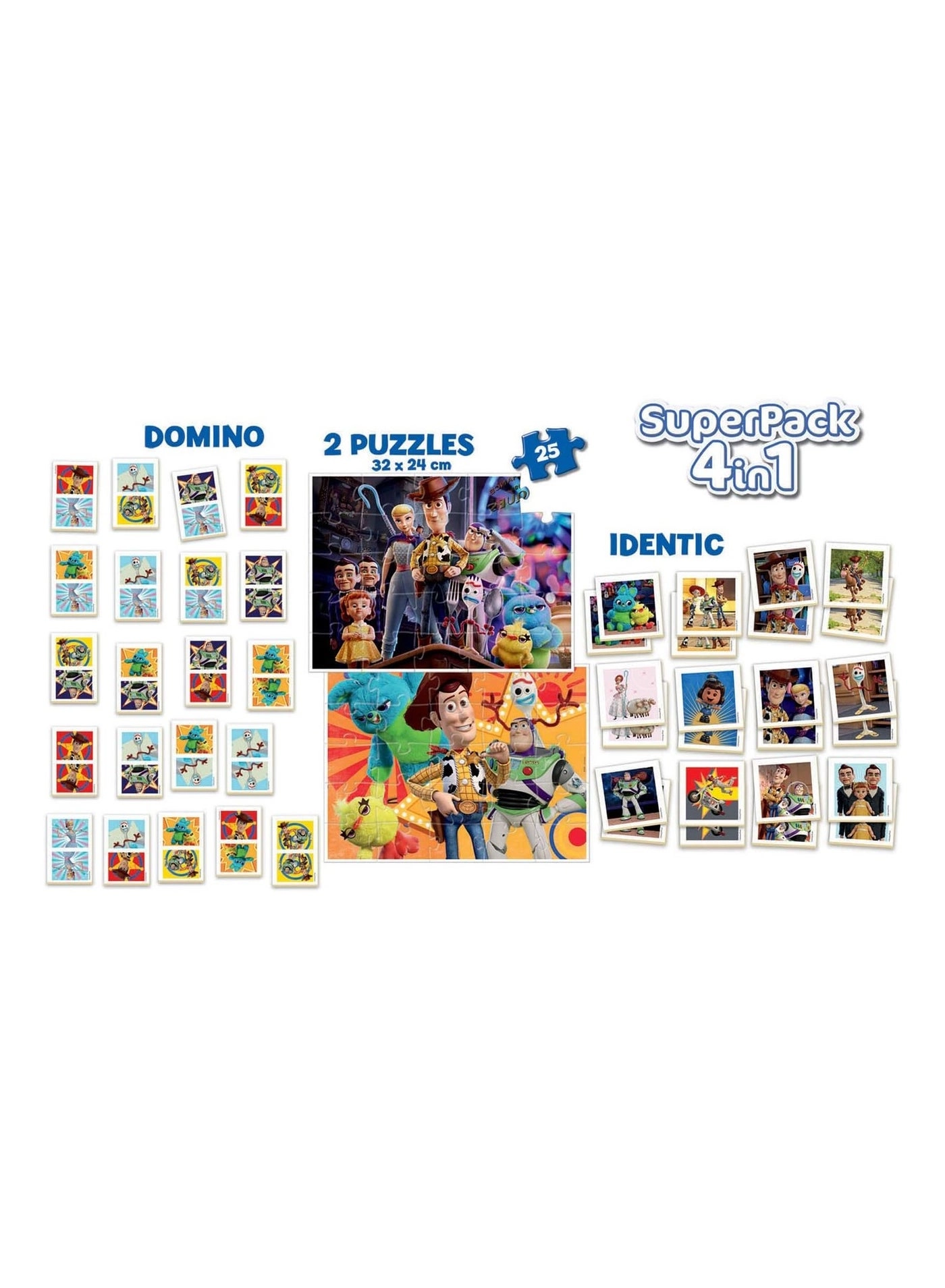 Disney Toy Story 4 Puzzle (4) Pack