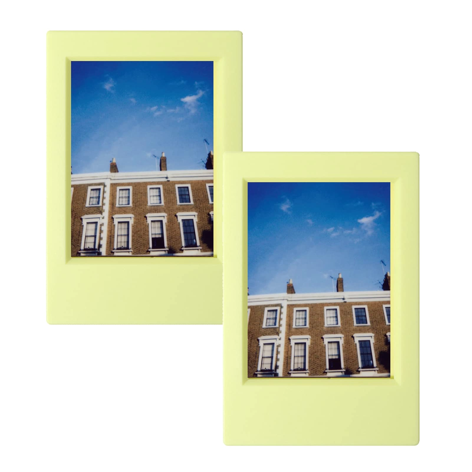 Kimyoaee Stand Tabletop Picture Frame - for Fujifilm Instax Mini 2xBlack