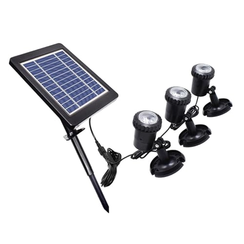 Moreliann6ilp1ucvf-WW - Solar Powered Underwater 2 Light Modes Kit