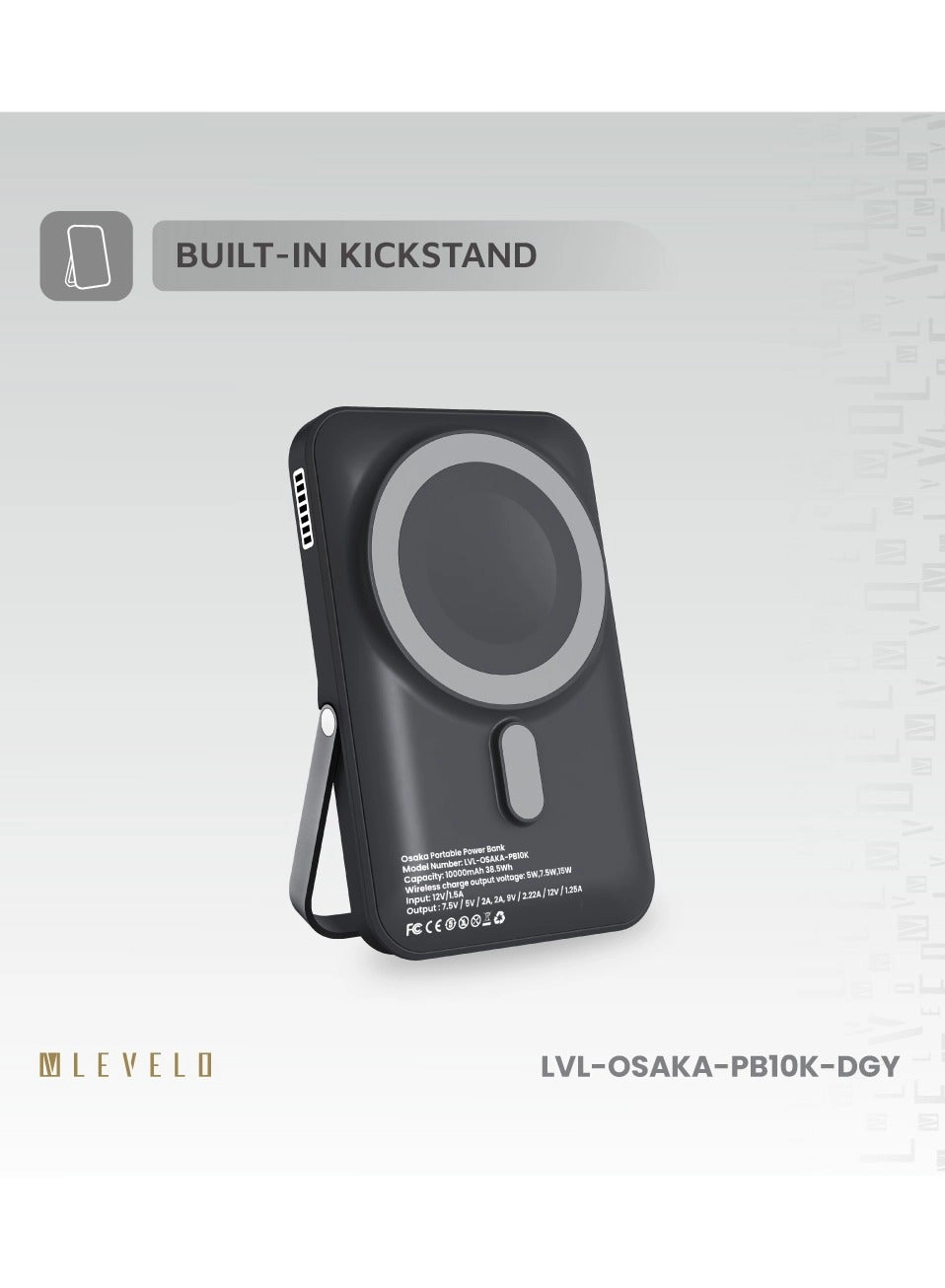 Osaka - 10,000mAh 20W Wireless