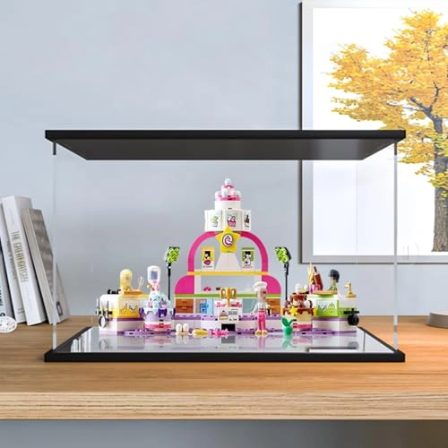 Figures Display Box - 30x20x25cm Mirror+sliding Door