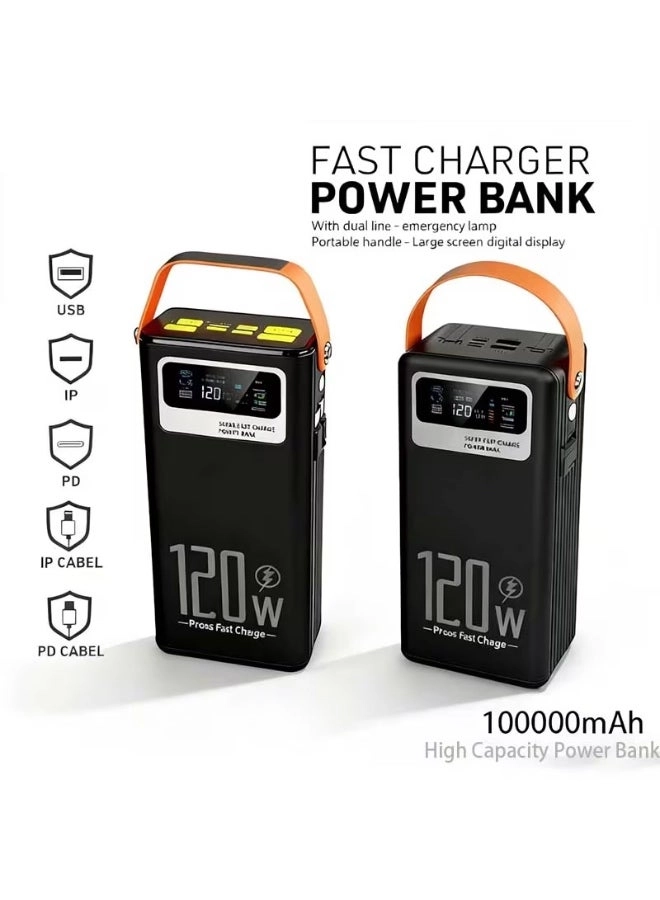 NZ100 - 100000mAh 120W Fast charging