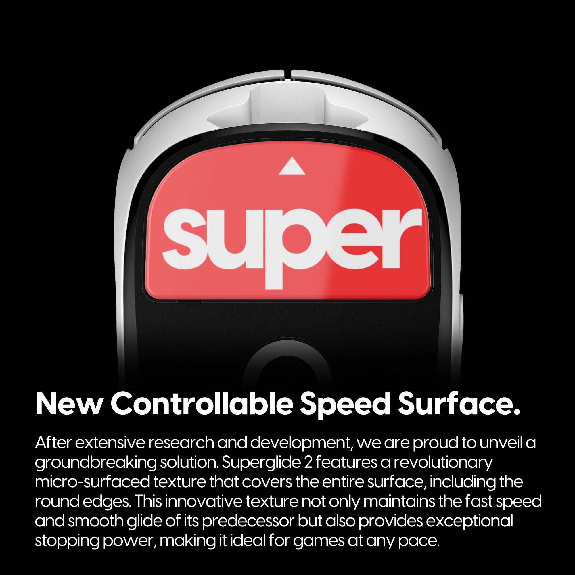 Superglide Glass Gaming Mouse Pad