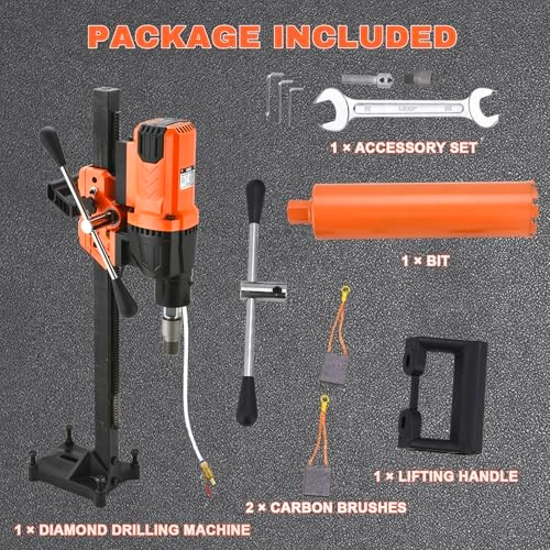 Diamond Core Drilling Machine - 8 inch 2500W