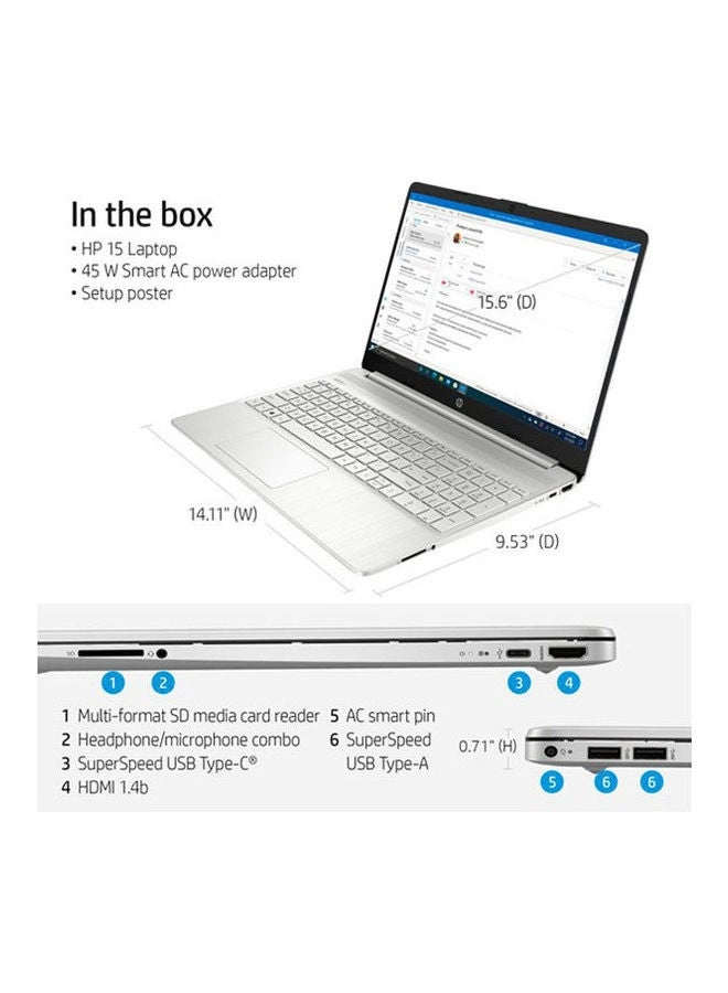 15-EF2127 - 15.6'' 256GB SSD 8GB Ryzen 5 5500U