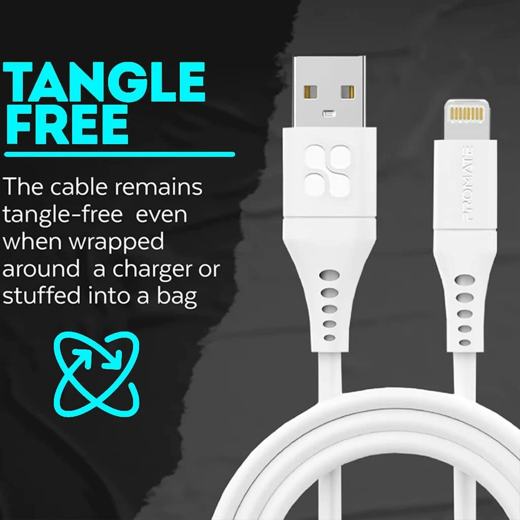 XCord-Ai Cable 10W USB-A to Lightning 1m Silicone