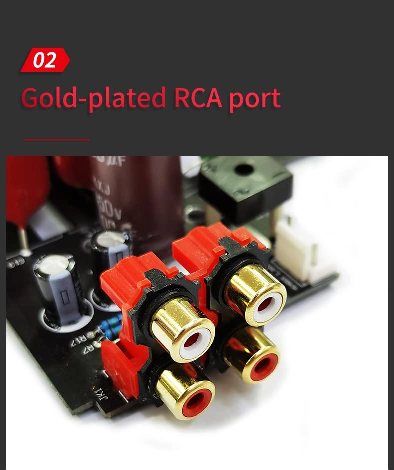 TA-26s - 6N8P 6N5P Tubes Gold Plated RCA Port