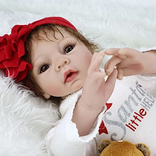 Reborn Baby Doll - 55cm 22" Vinyl Cotton Body