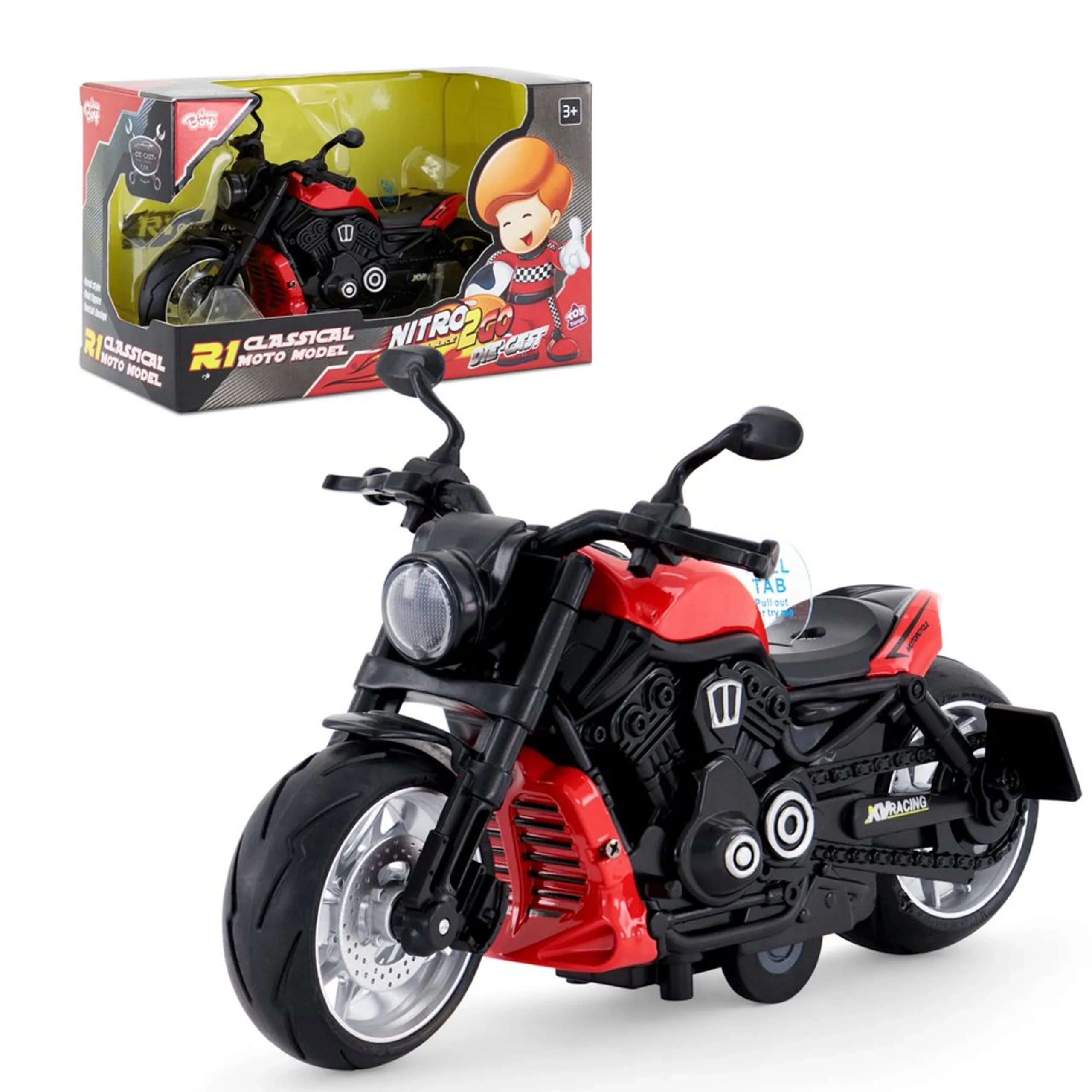 R1 Classical Moto - 1:12 1 Pc