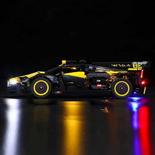 LED Light for LEGO Technic Bugatti Bolide 42151 - Acrylonitrile Butadiene Styrene 1 5V