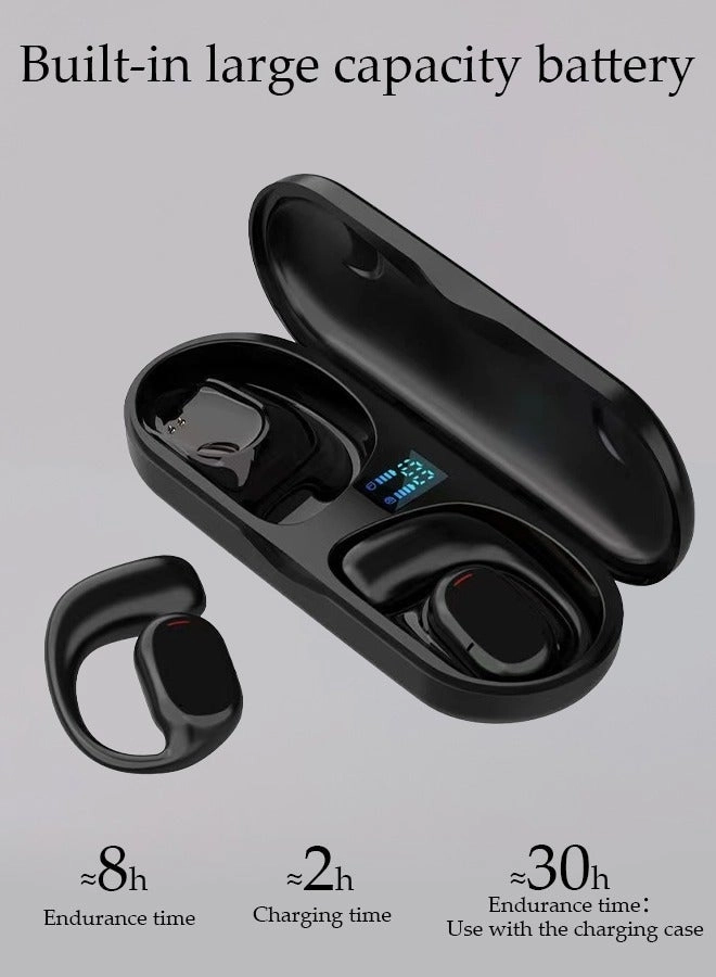 Clip On Bluetooth Earphones Wireless Earbud