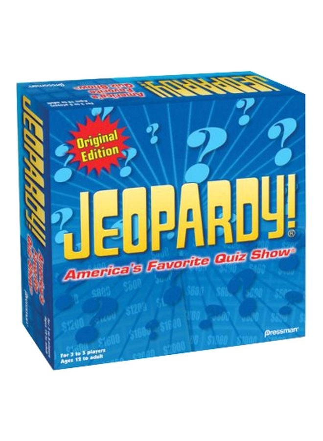 Pressman Jeopardy Quiz Game