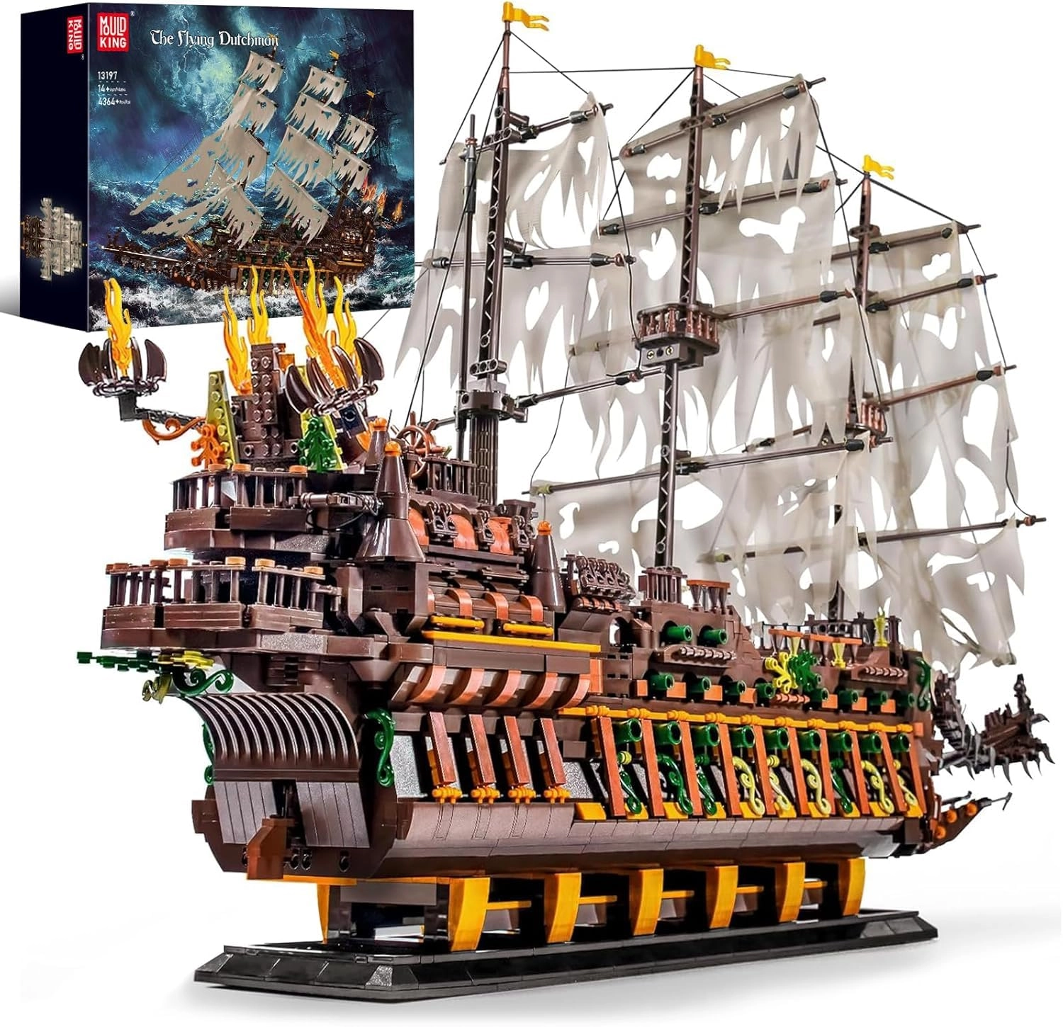 mould king Pirate Ship - Flying Dutchman 4364 pcs