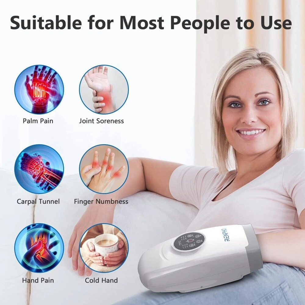 Hand Massager - Heat Cordless 6 Levels
