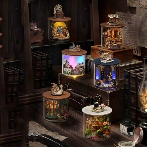 Miniature Dollhouse Kit - Dream Bottle Magic Gate