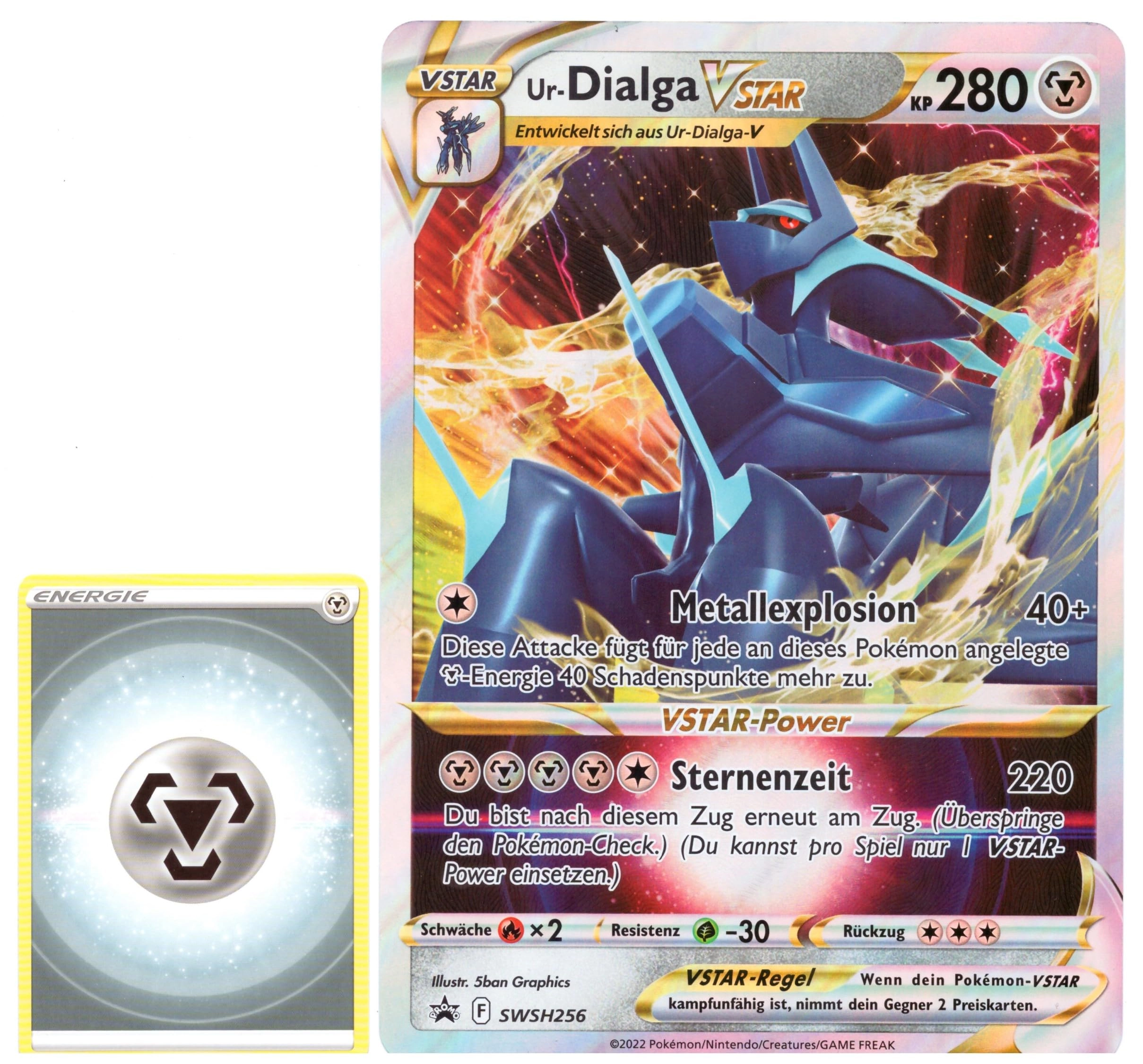 BB-Toy-Trades Fantasy Ur-Dialga VStar PKM - German - Single Card