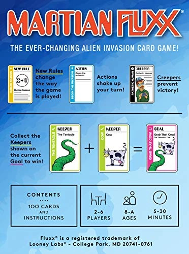 Fluxx: Martian - 25th Anniversary Edition