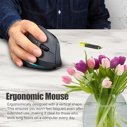 F35 Vertical Ergonomic Mouse - Wireless