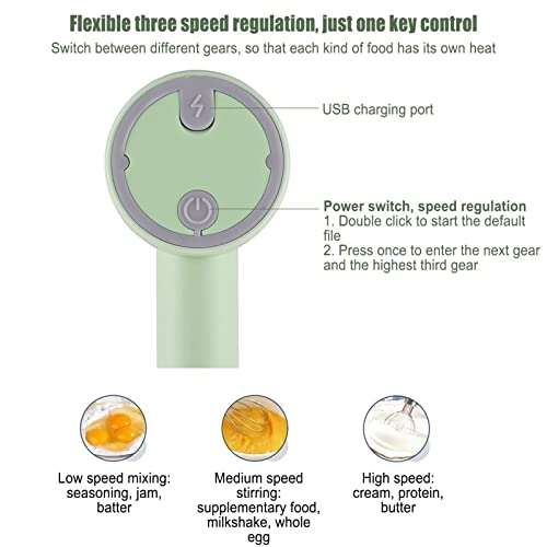 Electric Cordless Hand Mixer - 20W