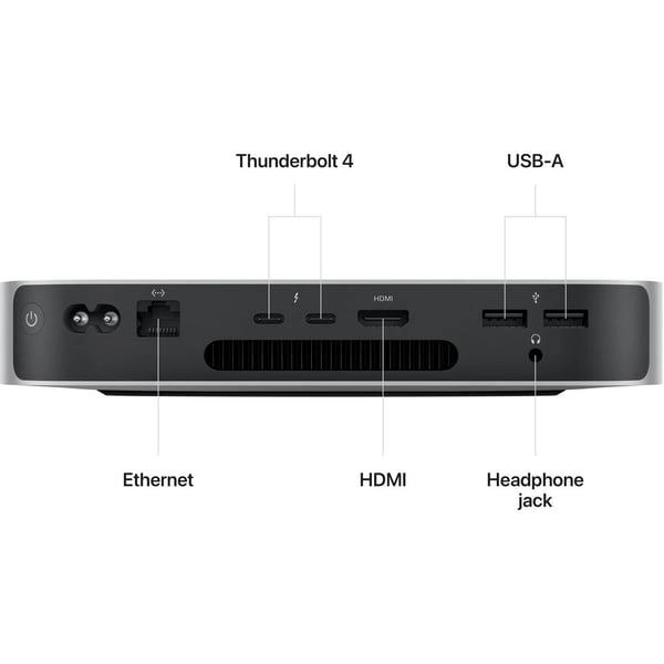 Mac mini M2 - 8GB 10-core GPU 512GB