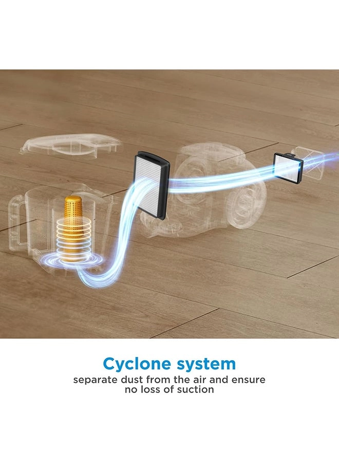 Vacuum Cleaner Bagless Canister (MC08MEBU)