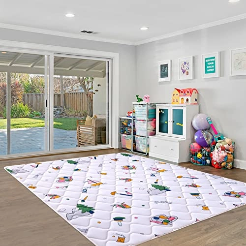Baby Play Mat - 71" X 59" Machine Washable
