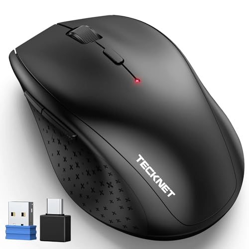 Multi-Device Slim Optical Mouse - Bluetooth, USB