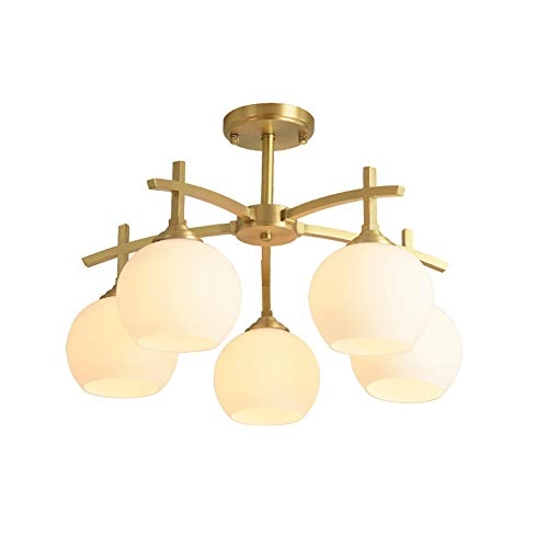 E27 American Style Chandelier - Copper 6