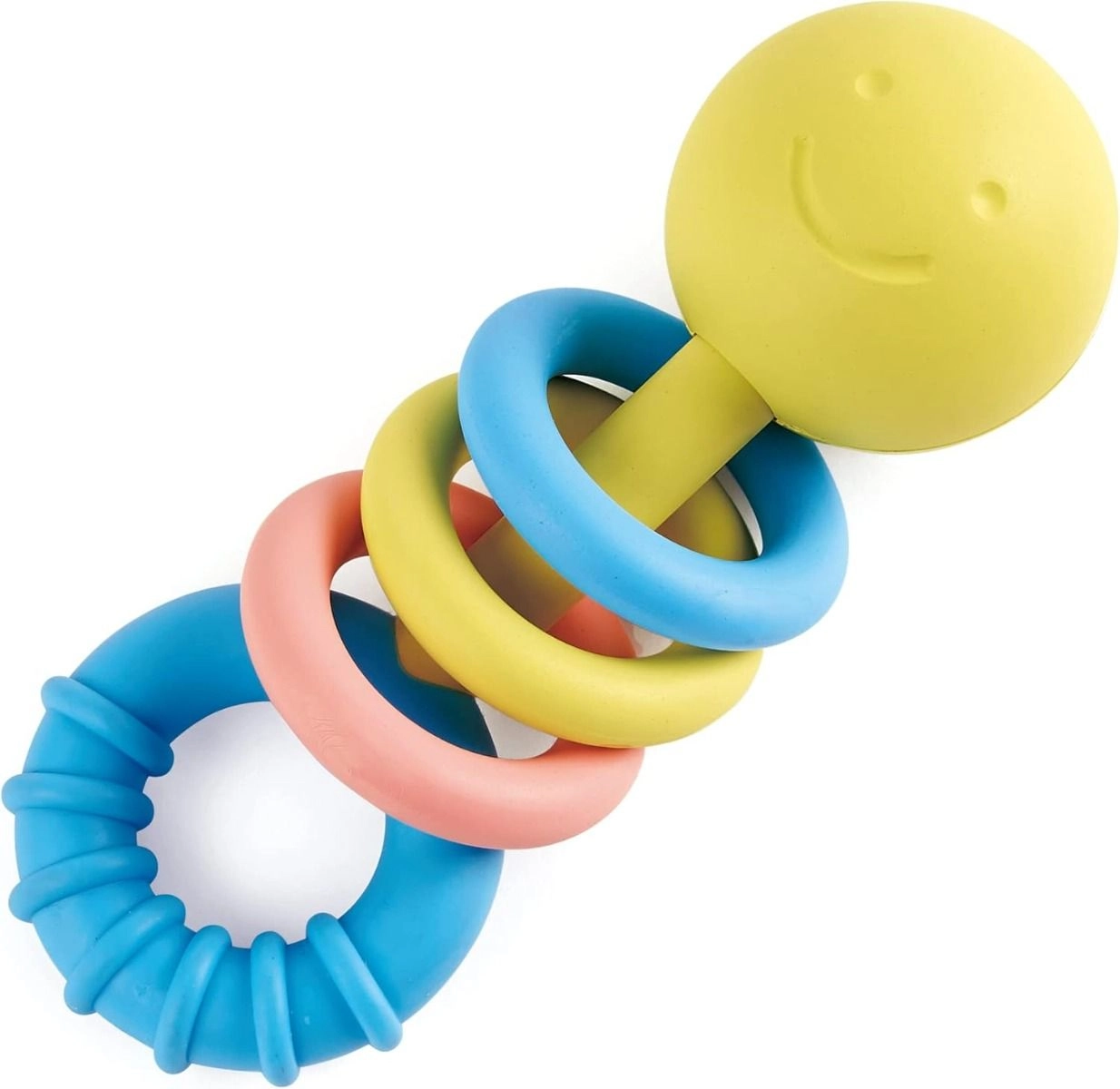 Rattling Rings Teether - rice-based material