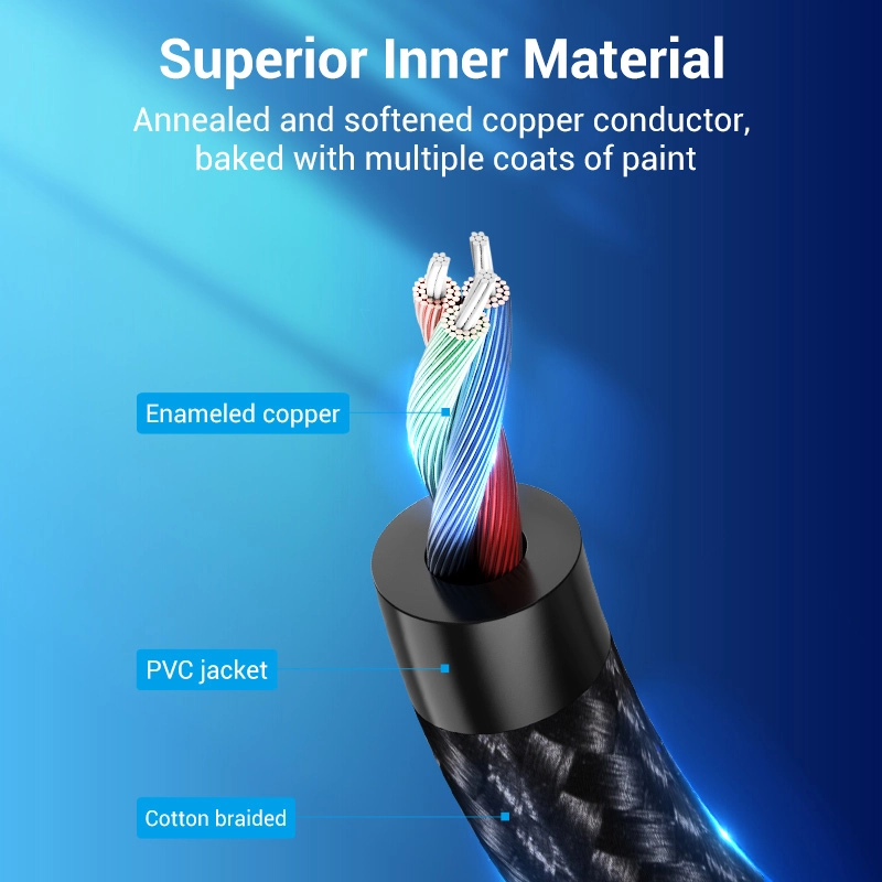 3.5mm Male to Male Audio Cable - 1 m